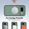 thumbnail image 2 of for Google Pixel 8A 5G Series Case- Green, Slim, & Tough, Pocket-Friendly, ,Support for MagSafe Phone Case, 2 of 6