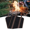 thumbnail image 2 of Portador de leña, bolsa de mano duradera de tela Oxford con asas, bolsa de asas para troncos, accesorios para estufas de leña, portador de leña para chimenea interior, 2 of 5