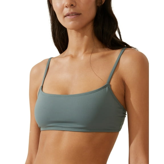 Cotton On Straight-Neck Cropped, Blouse & Top (Women's)