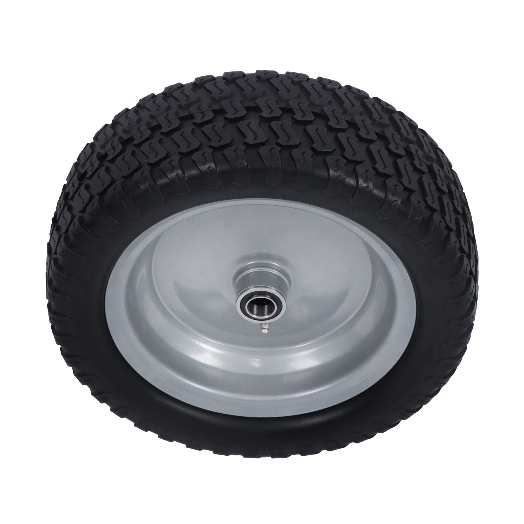 ALL-CARB 2pack 13x5.00-6 Solid Riding Lawn Mower Tire with 3/4" Axle Hole PU Tires and Wheel