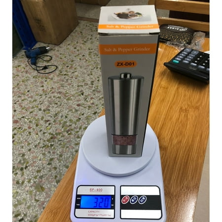 

Qicasul Mill Grinder Pepper Stainless Grinder Steel Fast Pepper Automatic Decoration & Hangs For Festival Party Yard