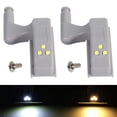thumbnail image 4 of DYstyle 1-10Pcs Universal Cabinet Cupboard Wardrobe LED Hinge Light For Home Kitchen Warm/Cool White Lamp, 4 of 7