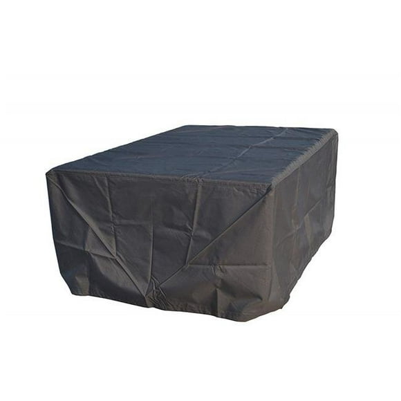 Direct Wicker RC-1120 Durable & Water Resistant Outdoor Furniture Cover for Bench, Loveseat & Sofa, Black - 106 x 106 x 28 in.