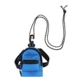thumbnail image 2 of Mochila de moda portátil, bolsa de pecho, bolsa de almacenamiento informal con correa larga, colgante de monedero, organizador para acampar al aire Azul shamjiam Mini billetera, 2 of 9