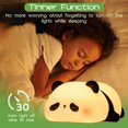 thumbnail image 3 of Luz nocturna de panda, lámpara de escritorio LED activada por tacto, lámpara de noche de bebé de dibujos animados lindo para dormitorio de niños, luz nocturna LED suave para niños, 3 of 5