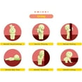 thumbnail image 2 of Set de minifiguras Dreams Smiski Glow in The Dark Living, 2 of 7
