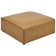 thumbnail image 5 of Accent Chair Ottoman, Velvet, Tan, Modern Contemporary Urban Design, Living Lounge Room Hotel Lobby Hospitality, 5 of 7