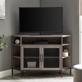 thumbnail image 4 of Manor Park Industrial Corner TV Stand For TVs up to 52," Grey Wash, 4 of 10