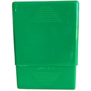 Green Crush-Proof Plastic 2 Piece Cigarette Case For King & 100s - 3203