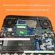 thumbnail image 5 of Soporte SSD Popular M2 2230 SSD soporte disco duro disipador de calor Universal para DELL G15/5510/5511/5515 duradero para piezas electrónicas Hugtrwg  Para estrenar, 5 of 8