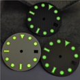 thumbnail image 3 of WANGQ NH35 Watch Dial 28.5mm Dial Green Luminous Watch Faces with Single Date Watch Accessory for NH35 Movement, 3 of 3
