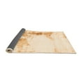 thumbnail image 2 of Ahgly Company Indoor Square Abstract Orange Modern Area Rugs, 3' Square, 2 of 4