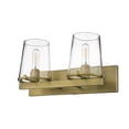 thumbnail image 6 of 2 Light Bath Vanity In Transitional Style-9 Inches Tall And 18.25 Inches Wide Z-Lite 3032-2V-Rb, 6 of 7