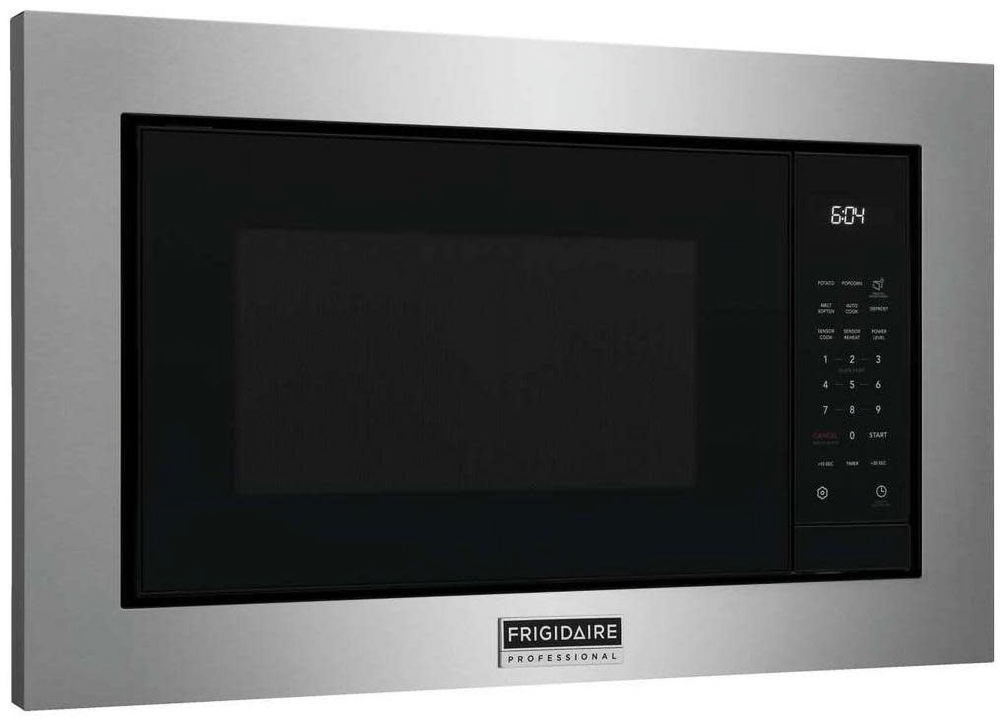 Frigidaire Pmbs3080b Professional 25" Wide 2.2 Cu. Ft. 1000 Watt Built In Microwave -Trim Kit Required (Sold Separately)