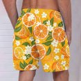 thumbnail image 4 of Pantalones Cortos para Hombre Atléticos Pantalones de Playa de Impresión Especial, Pantalones Cortos Atléticos de Poliéster Elásticos para Hombres, 4 of 9