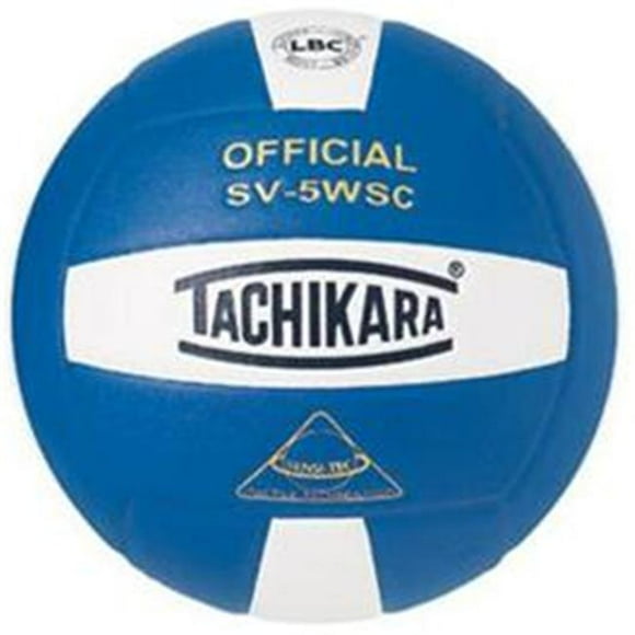 Tachikara Sensi-Tec Composite High Performance Volleyball - Royal-White