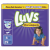 Luvs Ultra Leakguards Diapers with Night Lock, Size 4