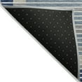 thumbnail image 3 of Addison Rugs Chantille Indoor/Outdoor Transitional Stripes Navy Washable Rectangle Rug, 10' x 14', 3 of 6
