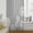 Light Gray White, variant on Dandelion Sheer Curtains 45 Inches Long for Living Room/Bedroom, Black White Modern Country Rustic Plants Rod Pocket Voile Kitchen Curtains & Drapes Window Treatment 1 Panel, 52"W x 45"L