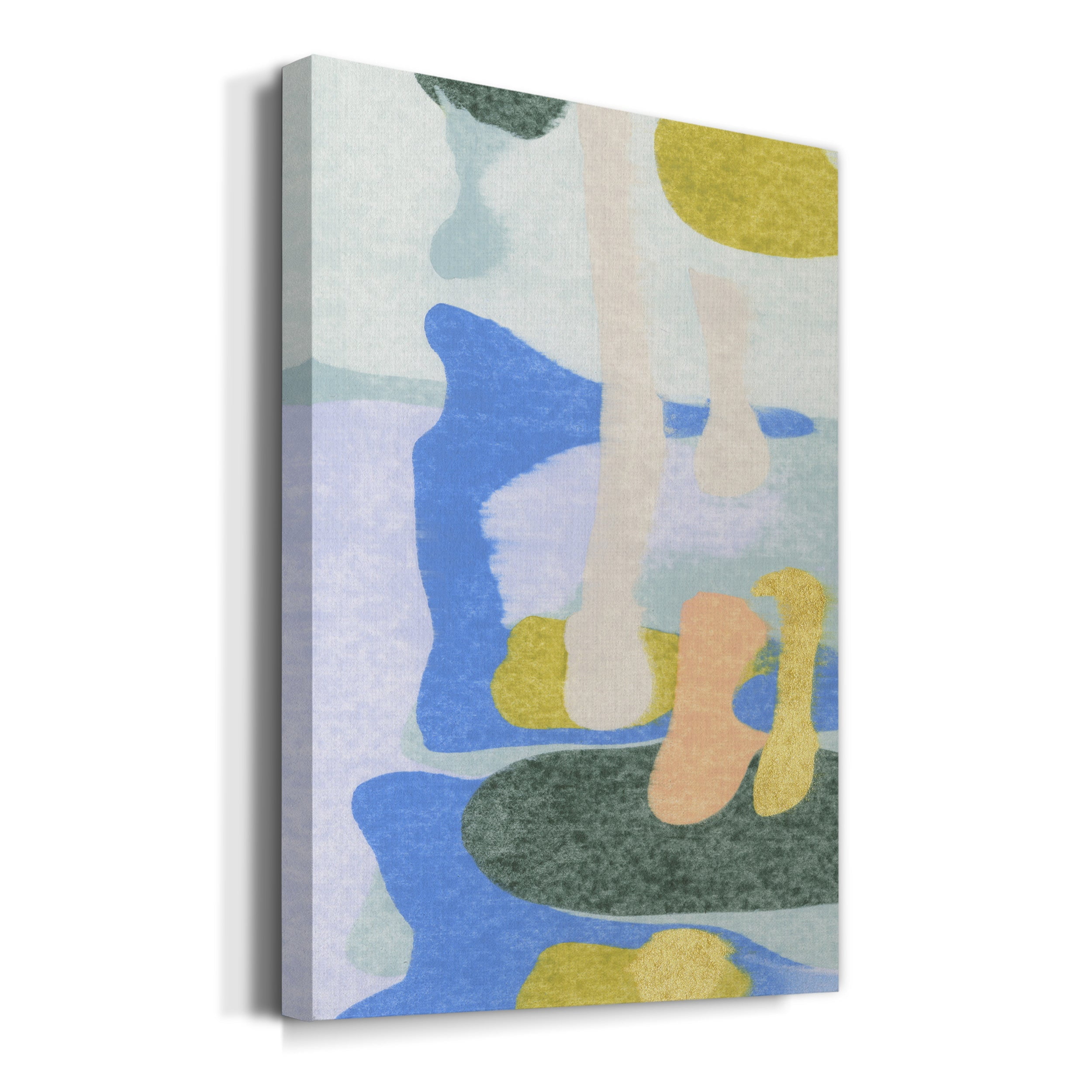 Rorschach Rainbow II Premium Gallery Wrapped Canvas - Ready to Hang