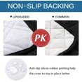 thumbnail image 4 of SHANNA Waterproof Recliner Sofa Cover Couch Covers, 1-Piece Washable Reclining Sofa Cover Furniture Protector for Kids, Dogs, Pets, Black, Armchair Recliner Cover, 4 of 7