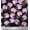 Black, variant on Soimoi Cotton Duck Fabric Leaves & Lilac Floral Print Fabric by The Yard 42 Inch Wide