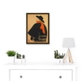 thumbnail image 2 of Toulouse Lautrec Aristide Bruant In His Cabaret Artwork Framed Wall Art Print A4, 2 of 4