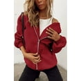 thumbnail image 4 of Lady cute hoodie teen girl fall jacket oversized sweatshirt casual drawstring clothes zipper Y2k hoodie with pockets, 4 of 5