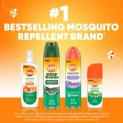 OFF! FamilyCare Mosquito Repellent, Unscented DEET Pump Bug Spray with Aloe Vera, 9 oz
