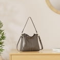 thumbnail image 2 of Bolso Hobo Montana West MWC-128-GY para mujer en piel vegana, 2 of 7