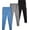 Charcoal/Black/Dusty Blue, variant on iXtreme Boys Sweatpants - 3 Pack Performance Fleece Boys Joggers Athletic Pants with Pockets (Size 8-16)