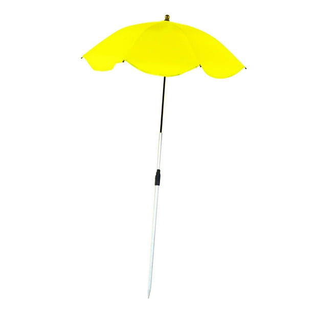 Sombrilla para plantas de exterior, sombrilla de jardín, fácil de instalar, decoración de dosel, cubierta de sombra resistente para plantas, Amarillo