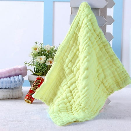 2019 Hot Sale 5Pcs Baby Washcloths For Sensitive Skin Washcloths Cotton Towels Gauze Square Towel for