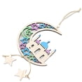thumbnail image 2 of Wosthever Decoraciones de Ramadán Decoración colgante Adorno islámico Colgante de luna para el hogar Kits de decoración para fiestas 01 Wosthever HA061015-01, 2 of 6