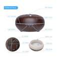 thumbnail image 4 of Difusor De Aroma De Aire De 550 Ml, Humidificador De Aire, Humidificador Led Colorido, Difusor De Aceite Esencial Para Oficina De Hotel En Casa Eigraketly HA026713-02, 4 of 7