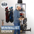 thumbnail image 2 of StoreYourBoard Hitch Wall Mount &acirc;?? Heavy Duty 2" Bike and Cargo Rack Hanging Garage Organizer, Trailer Hitch Receiver Storage, Wall, 2 of 6