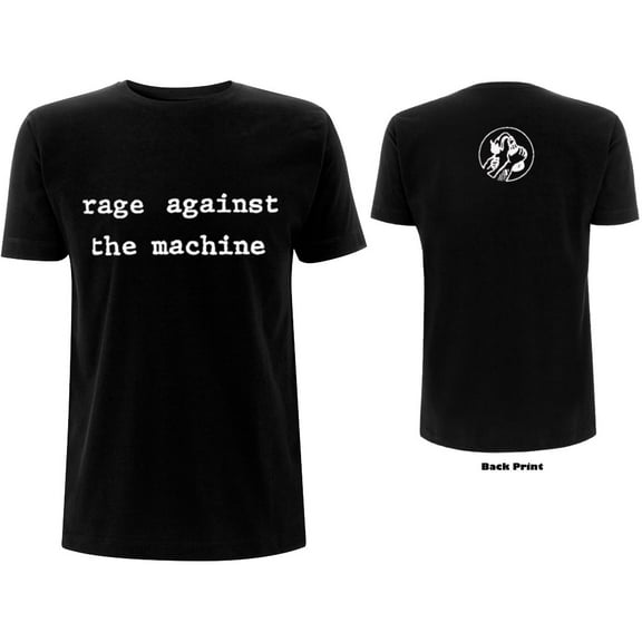 Rage Against The Machine Unisex T-Shirt Molotov (Back Print) (Small)