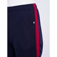thumbnail image 6 of Haitryli Boys Girls Drawstring Sweatpants Contrasting Stripe Jogger Pants High Waisted Athletic Baggy Trousers Navy Blue Red L, 6 of 7