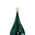 thumbnail image 2 of Vickerman 41" Sea Blue Shiny Finial. This large ornament is an eye catching addition to any holiday decorating project. It features a metal hook for hanging. Made with shatterproof plastic., 2 of 5