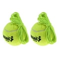thumbnail image 1 of Pelota de entrenamiento de repuesto para entrenador de de 2 recuentos con cable para jugar en piezas shamjiam Pelota de entrenamiento de tenis, 1 of 7