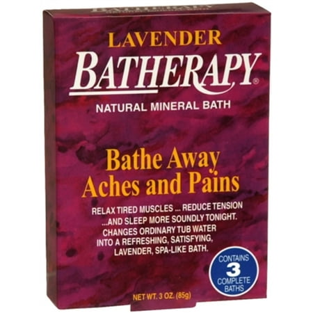 Batherapy Sport Natural Mineral Bath - BATHERAPY Natural Mineral Bath Lavender 3 oz