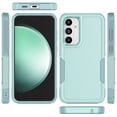 thumbnail image 3 of For Samsung Galaxy S23 FE Case, Dual Layer Shockproof Heavy Duty Cover, eBizWare Rugged Full Body Protection Military Grade Phone Case for Galaxy S23 FE - Mint Green, 3 of 8
