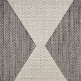thumbnail image 6 of Nourison Positano 4' x 6' Charcoal Diamond Modern Flatweave Indoor/Outdoor Rug, 6 of 11