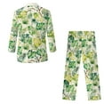 thumbnail image 5 of Xoenoiee Tropical Palm Leaves Print Kids Boys Suit 2 Piece Kids Formal Blazer Jacket Pants Set 2 Piece Formal Wear Outfit for Wedding, Size 6-7 Years, 5 of 7