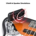 thumbnail image 3 of Bass Amplifier Portable Headphone Bass Amplifier Plug and Play for Electric Bass Musical Instrument 3 Built In Speaker Simulations OTG Internal Recording, Three Different, 3 of 7