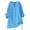 C-Sky Blue131, variant on DHFJKG Blouses For Women Casual Oversized Button Up Shirt Long Sleeve V Neck Mid Length Tops