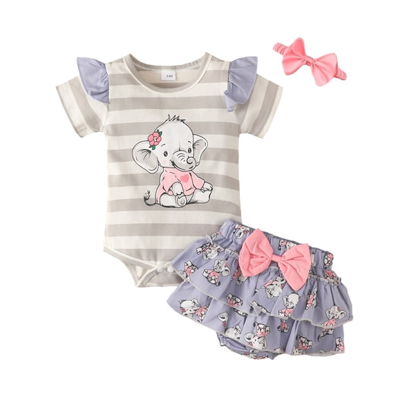 Gerichy Girls Summer Outfits, Toddler Kids Girls Clothing Sets Summer Sunflower T Shirt Tops Chiffon Ruched Casual Loose Pants Outfits Children Clothes