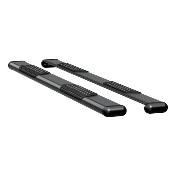 LUVERNE 584088-571743 O-Mega II 88-Inch Black Aluminum Side Steps, Select Chevrolet Silverado, GMC Sierra 2500, 3500 HD