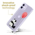 thumbnail image 3 of Caseyard TPU Clear Case for iPhone 13 Pro Max with Sad Panda design phone cover, 3 of 7