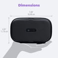 thumbnail image 2 of Desinfectante Portátil HoMedics con Limpieza UV para Smartphone Reloj Gafas Llaves y más Negro Homedics SAN-PH100-BK, 2 of 2
